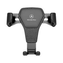 Car Specific Car Mount GPS Phone Vent Clip Installation Car Stickers For Mercedes Benz GLE63 CLS63 GLC63 W204 W205 C63 W212 W213 gray