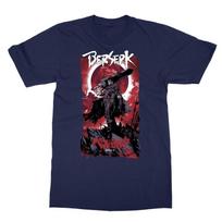 Berserk Guts Kaukolės Riteris Japonijos Anime Manga Unisex Marškinėliai XXL black