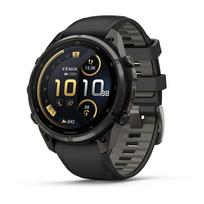 Garmin Fenix 9 Pro, 47 mm, inReach, anglies pluošto titano, juodas - Sportinis laikrodis