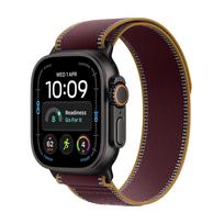Apple Watch Ultra 4, 49 mm, Trail Loop, M/L, juodo titano / rudas - Išmanusis laikrodis