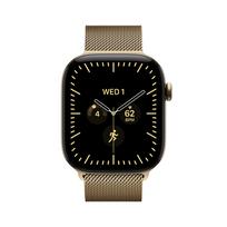 Apple Watch 12, 42 mm, GPS+5G, titano, Gold Milanese Loop, paauksuoto titano / aukso spalvos - Išmanusis laikrodis