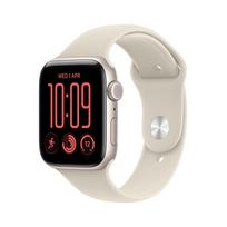 Apple Watch SE 3, 44 mm, GPS + Cellular, Sport Band, M/L, šviesaus aliuminio / smėlio spalvos - Išmanusis laikrodis