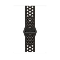 Apple Nike Sport Band, 46 mm, S/M, juodas - Dirželis
