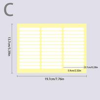 30/36Pcs Lengthened Clear Double-Sided Tape False Nails Tips Display Stand Glue Stickers Manicure Practice Showing Tools as the picture beige