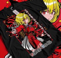 Lycoris Recoil Shirt Chisato Nishikigi Anime Manga Cosplay Graphic T-Shirt 505 M red
