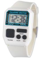 Kalbantis laikrodis, TPW101T-WT, Baltas black