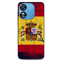Ispanijos vėliavos dėklas telefonui Samsung Galaxy A57 A37 A27 A07 A16 A17 4G A36 A56 5G A53 A54 A35 A26 A41 A10 A22 A14 A04s Galaxy A17 5G yellow