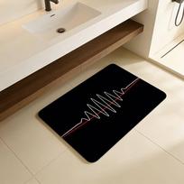 A-Arctic M-Monkeys Rock Band Music Bathroom Mat Kids Room Bedroom Decoration Balcony Anti-Slip Doormat Living Room Welcome Rug 40x60cm brown