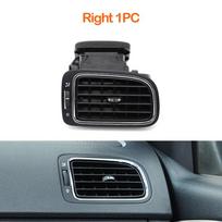 Polo automobiliui Priekinės centrinės panelės kairės dešinės vidurinės oro kondicionieriaus AC ventiliacijos grotelių surinkimas VW 2011-2018 6R0819703 6R0819704 Right 1PC black