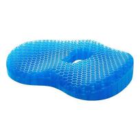 Honeycomb gel cushion chair thickened home commuter office long-sitting silicone summer seat cushion ice pad seats home mėlyna