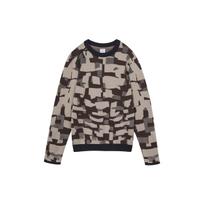 Nike SPORTSWEAR TECH PACK Sweaters Men's Gray Crew Neck Moderate Other DD6628-011 L gray