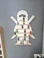 Regał na ludziki minifigurki - white ninja