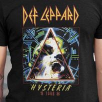 Def Leppard Hysteria Tour Unisex T-Shirt and kids T-Shirt 140 gray