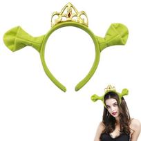 Kids Shrek Headband Dr. Seuss Animal Cosplay Headband Stage Performance Costume Accessories Shrek One size fits all yellow
