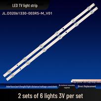 JL LED Backlight Strip for LCD TV (Model D32061330) NO.3156(2) blue