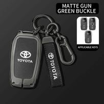 Automobilio rakto dėklas krepšys Toyota Land Cruiser 200 Prado Crown Yaris Cross Hilux Innova Fortuner Camry Alphard PREVIA Vellfire gray