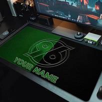 Custom Name Hannover 96 Mouse Pad Large Gaming Table Cushion Non-slip Laptop Tablet Big Mousepad XXL Mat Mini PC Playmat With Lock edge_XIA 30cmx60cm(11.8x23.6inch) black