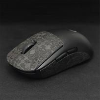 New DIY Mouse Grip Tape Skate Handmade Sticker Non Slip Lizard Skin Suck Sweat for GPW 1 2 Superlight Wireless No Mouse black