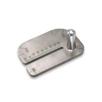304‑Stainless‑Steel Punch‑Puller,Universal for Diamond‑Chamfer‑Flat‑French Chisel,Rust‑Resistant Leather Punch Tool,Laborsaving Leather‑Craft Puncher [knife] 1 piece gray