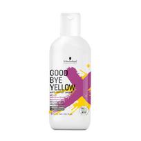 Schwarzkopf Professional Goodbye Yellow Purple Shampoo | Sulfate-Free -Yellow & Neutralizing Formula For Blonde, Grey & Lightened Hair For Men white
