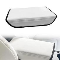 For Tesla Model 3 highland Model Y Center Console Cover Armrest Box Protector Lid Pad Central Control Mat Waterproof Leather