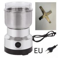 Multipurpose Electric Coffee Bean Grinding Tool Stainless Steel Milling Machine For Seeds Spices Herbs Nuts Coffee Grinder 1Pc EU Plug 4 blade