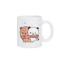 Panda Meškiukas Bubu Dudu Kavos Pieno Puodelis Moka Katė Panda Meškiukų Pora Kalėdinis Puodelis Kawaii Puodeliai Originalūs Puodeliai Nemokamas Pristatymas Gėrimų Indai 300ml