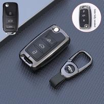 Automobilio raktų laikiklio dėklas, skirtas VW Volkswagen Passat B8 CC Polo Tiguan Golf 7 GOLF8 MK8 MK4, skirtas Skoda A7 A5 Octavia Superb Yeti gray