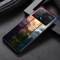 Landscape Mountain Case for Xiaomi Poco M3 X3 NFC X5 M5s M4 Pro 5G F3 Black Silicone Soft Phone Cover Coque Xiaomi Poco F3 black