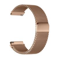 Milanese loop band for Amazfit GTR 4/3/2/Pro/GTS/3/4/mini/Stratos Bracelet Amazfit helio/balance/bip 5 6 20mm 22mm Watch straps 20mm watch strap rožinio aukso spalvos