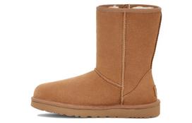 UGG Classic Short Bailey Zip 'Chestnut' Women's 1144043-CHE 36 brown