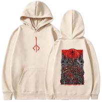 Game Bloodborne Fear The Old Blood Hoodie Men's Women's Gothic Rock Oversized Streetwear Unisex Trendy Streetwear for Daily Looks L beige