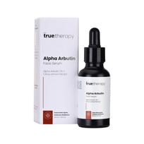 The True Therapy 2% Alpha Arbutin Serum - Helps Reduce Pigmentation, Dark Spots, Blemishes, Acne Marks & Tanning - Citrus Limon Extract - 30 ml white