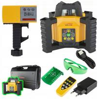 Rotary laser spin 310g ip54 auto leveling drops 500m green laser