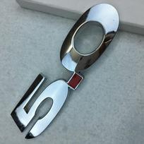 Ford Mustang 5.0 Side Fender Badge - Modified Car Logo Mustang 5.0 Old Version sidabras