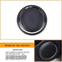 Mini Car Door Speaker Cover - R55 R56 Interior Bass Trim Panel gray