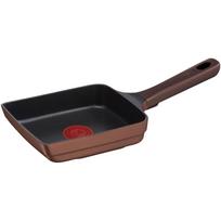 Tefal Tamagoyaki Pan 1418cm IH Gas Compatible Titanium Excellence Mocha Egg Roaster G61518 black