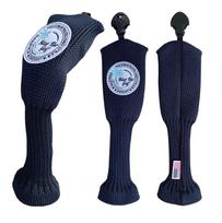Bluetee Golf Navy Standard California Surf Model UT Acrylic Knit Head Cover black