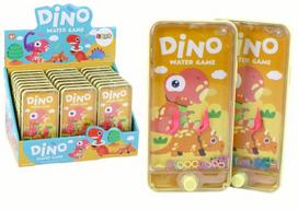 Vandens arkadinių žaidimų konsolė telefonas Dinozauras Lean Toys, geltona