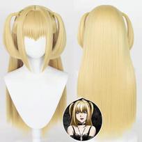 Women's Japanese Anime Cosplay Misa Amane Dress with Lace Trim Gothic Style Costume Imitation Leather Sexy Dress Halloween XS（old）&Death Note beige