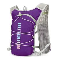 Ultra-light Running Hydration Vest Breathable Hydration Jogging Vest Hydration Pack  Trail Running violetinė