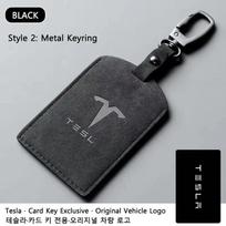 For Tesla Model Y Juniper Model 3 Interior Key Covers Key Fob Key Card Key Chain Key Card key card holder black NFC Accessories gray