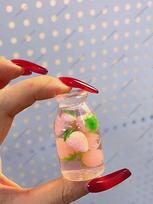 Mini pieno buteliuko streso kamuoliukas minkštas žaislas vandens buteliukas Fidget žaislas Asmr Nešiojami naujoviški žaislai vaikams ir suaugusiems Anti streso palengvinimas beige