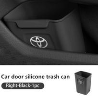 Silikoninis automobilio durų laikymo dėklas, šiukšliadėžės organizatorius, skirtas Toyota Corolla Yaris Camry Prius RAV4 CHR Hilux Aygo Avensis priedams