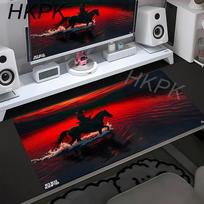 Red Dead Redemption  Large Mouse Pad Game Desk Mat Keyboard Ergonomic Office Rubber Game PC Nonslip Antifray Home Custom Best 30x80x0.2cm red