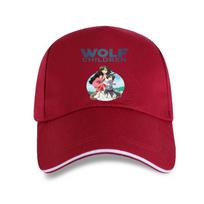 nauja kepurė skrybėlis Anime Vilko Vaikai V1 Kami Kodomo No Ame To Yuki Beisbolo kepuraitė Visų dydžių S 5XL madingas t-shirt Unisex medvilnės prekės ženklas te