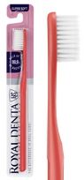 ROYAL DENTA Silver Super Soft – ypač minkštas dantų šepetėlis, 1 vienetas