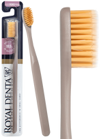 ROYAL DENTA Gold minkštas dantų šepetėlis, 1 vienetas
