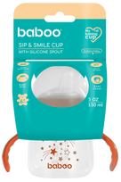 BABOO Au Naturale mokomasis puodelis nuo 6+ mėn. (150 ml) – 1 vnt.