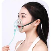 YUWELL deguonies kaukė medicininė veido kaukė su vamzdeliu deguonies koncentratorius deguonies generatorius priedai medicininė įranga 4pcs Adult mask beige